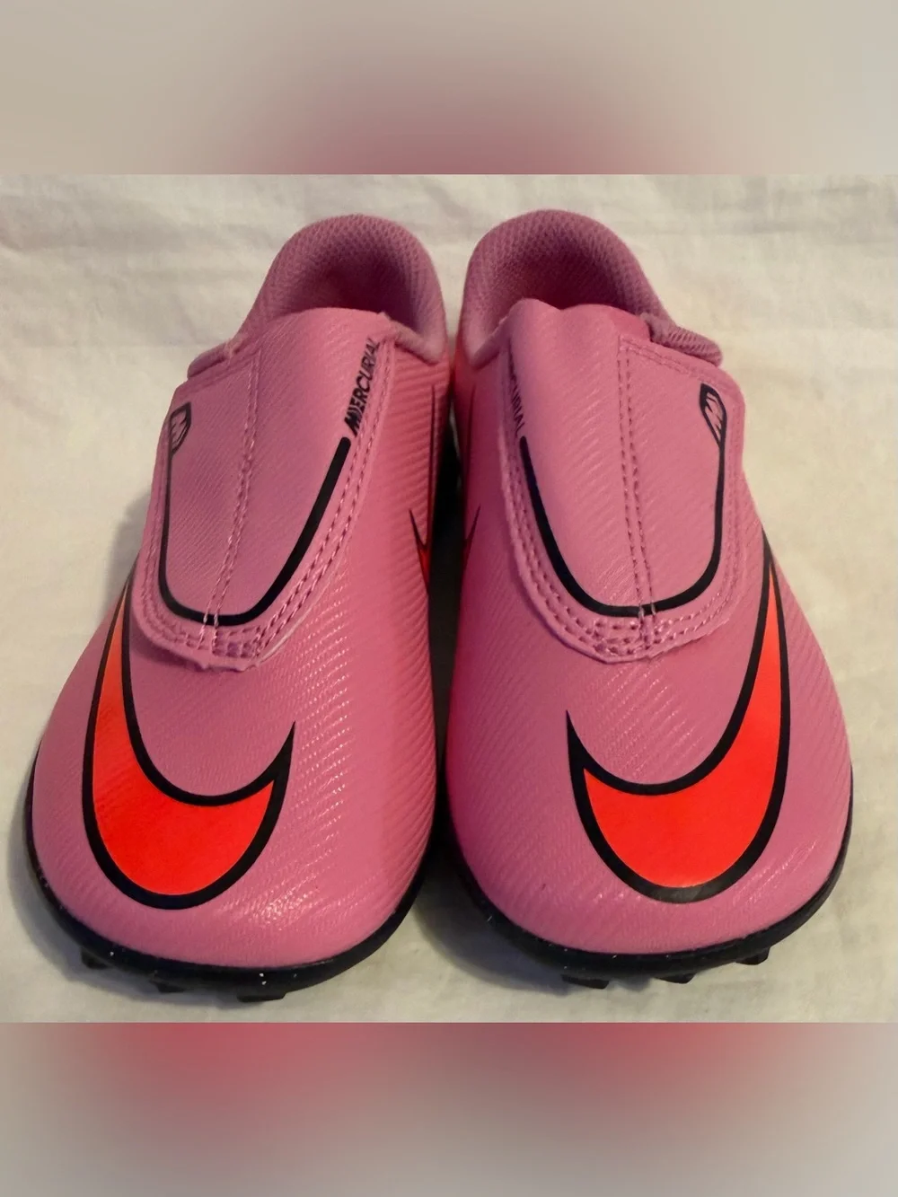 Nike Jr Mercurial Vapor 16 Club PS Turf Soccer Shoes FQ8291-600 Toddler Sz: 11C